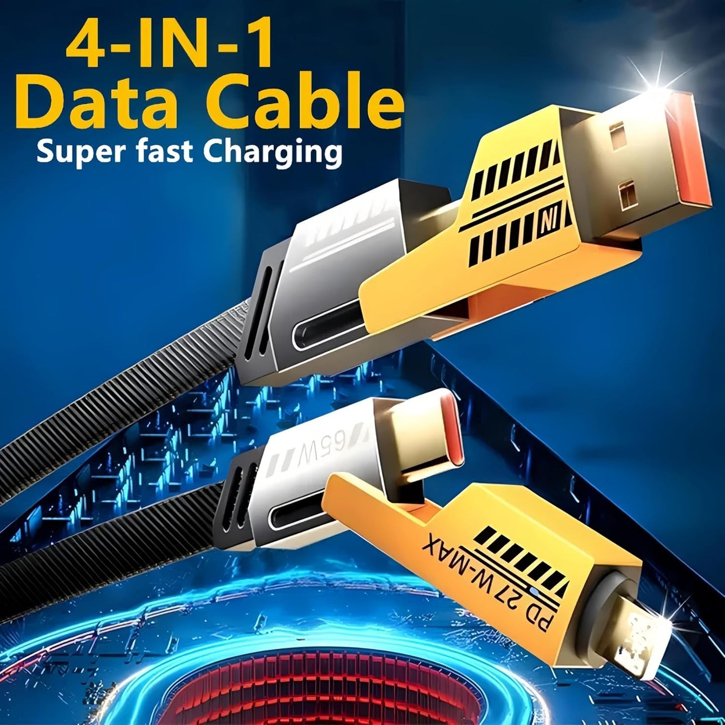4-in-1 Multi USB Charging Cable