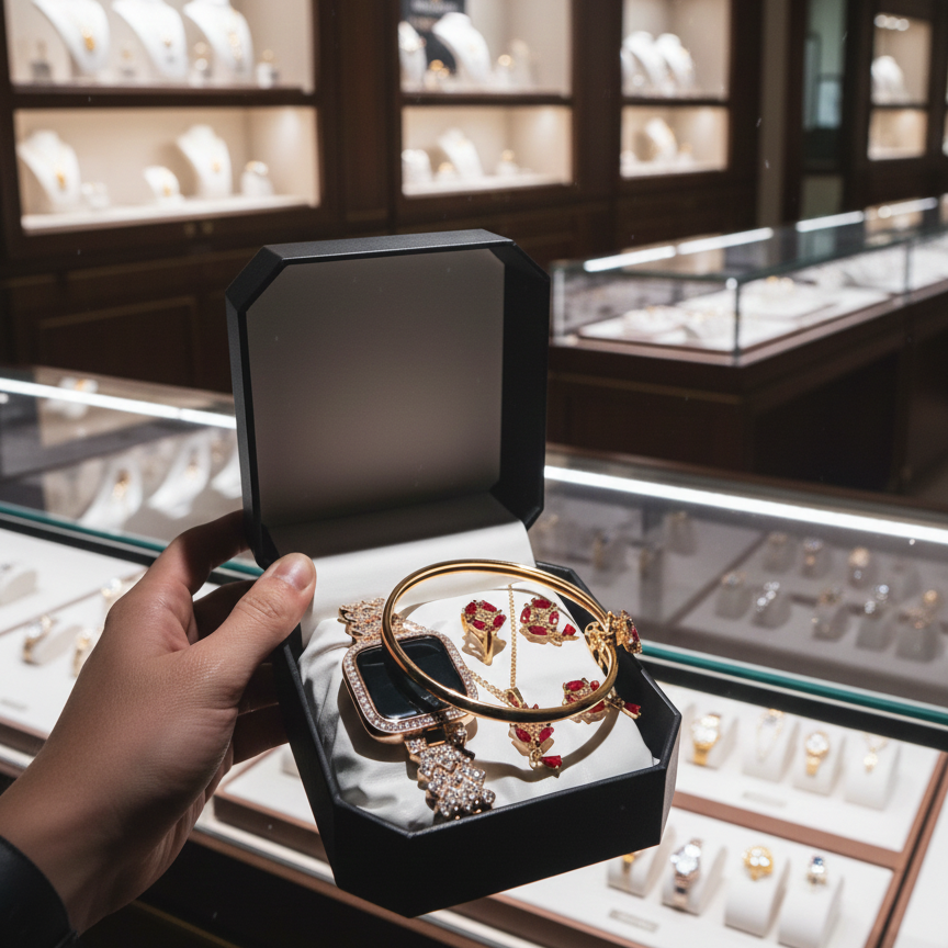 Ladies Jewellery Watch With Bangle