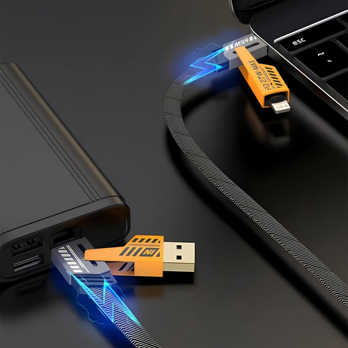4-in-1 Multi USB Charging Cable