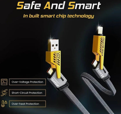 4-in-1 Multi USB Charging Cable