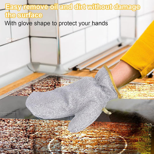 Wire Dishwashing Gloves | Dishwashing Rags For Wet And Dry Non-scratch Wire Dish Cloths For Washing Dishes, Kitchen