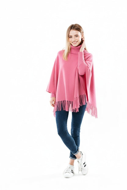 Winter Fleece Poncho